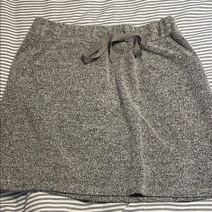 Loft Gray Women's Skirt with Drawstring